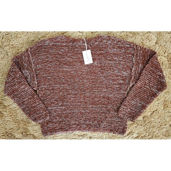 Universal Thread Women's Heathered Brown Knit Sweater Size: Medium (NWT) - Picture 3 of 9